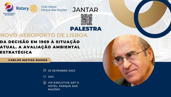 Convite para jantar-palestra